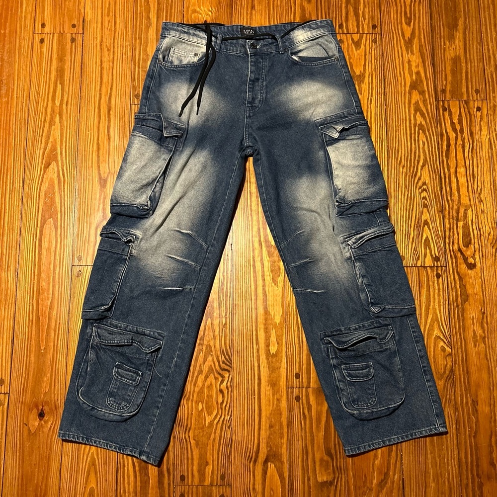 Men’s Baggy Cargo Jeans